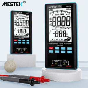 Multímetro digital 9999 T-<span class=keywords><strong>RMS</strong></span> 3,5 "Pantalla LCD a color DC AC Voltaje Capacitancia Ohm Diodo Multimetro NCV Hz Live Wire Tester - Product Image 6