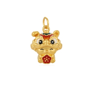 High-end 1.45g Trendy 24K <b>Solid</b> <b>Gold</b> Cute Rabbit <b>Pendant</b> Charm <b>Pendants</b> for Anniversary Customizable Packaging OEN/ODM - Product Image 1