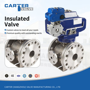 Vanne à opercule gainée A105 F316L Hastelloy, filetage, bride à emboîtement direct (BW), électrique, pour liquides corrosifs et cryogènes, ANSI B16.34 - Product Image 2