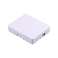 Caja Terminal de Distribución y Acceso de Fibra Óptica, 2 Puertos SC/UPC, 3G, 4G, GPRS, GSM, WiFi, Equipo de Fibra Óptica FTTH