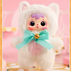 Auténtico Samuel Little Cat Party Series Plush Blind Box Caja ciega de vinilo Cute Doll Action Plush Toys Llavero Mystery Box - Product Image 6