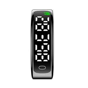 Bague connectée en acier inoxydable, tracker d'activité avec écran LED, moniteur de fréquence cardiaque et d'oxygène sanguin, suivi du sommeil et de l'activité, contrôle par application, IP68 - Product Image 4