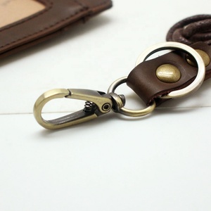 China Office Customized logo ID Badge <b>Card</b> <b>Holder</b> with Long Neck Strap Band Lanyard for Engraving ID Badge Name <b>Card</b> <b>Holder</b> - Product Image 4