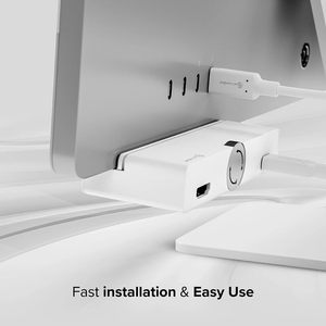 Best-seller Hub USB-C 5 en 1, adaptateur multiport USB 3.0 type C, hub à clipser, station d'accueil pour <span class=keywords><strong>iMac</strong></span> - Product Image 6