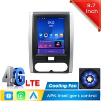 9.7 "Carplay araba radyo Nissan trail MX6 2007 2014-multimedya oynatıcı 2 Din araba radyo kafa ünitesi 4G Android radyo oto