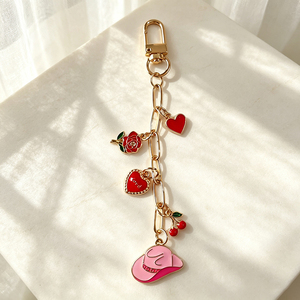 Gold Paperclip Keychain Extender, Metal Chain Strap Extension for <b>Bag</b>, Purse, Handbag & <b>Key</b> <b>Ring</b> - Product Image 2