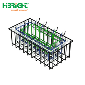High Quality Hanging Wire Rack <b>Basket</b> for Supermarket <b>Display</b> - Product Image 2