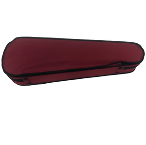 Custodia Triangolare per <span class=keywords><strong>Violino</strong></span>/<span class=keywords><strong>Viola</strong></span> Full-Size con Profondità Extra - Scocca in Legno Leggera, Interno in Velluto, 4 Supporti per Archetto e Igrometro - Product Image 2