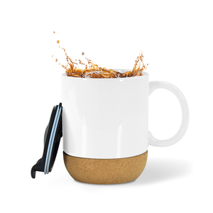 Livraison gratuite depuis l'entrepôt américain : 36 tasses à café en céramique brillantes de 15 oz, vierges pour sublimation, avec poignée et base en <span class=keywords><strong>bois</strong></span> pour le bricolage - Product Image 4