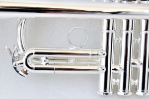 Tromba Eb/D di Alta Qualità, Strumento Placcato Argento, Tromba Professionale Prodotta in Cina - Product Image 6