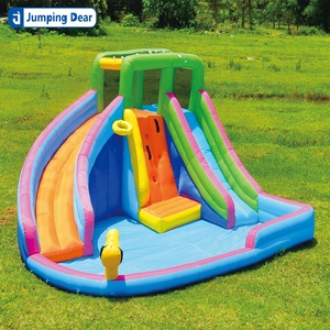 Maison <span class=keywords><strong>gonflable</strong></span> <span class=keywords><strong>gonflable</strong></span>, château <span class=keywords><strong>gonflable</strong></span>, <span class=keywords><strong>piscine</strong></span> <span class=keywords><strong>avec</strong></span> escalade, Double glissière pour enfants, offre spéciale - Product Image 5