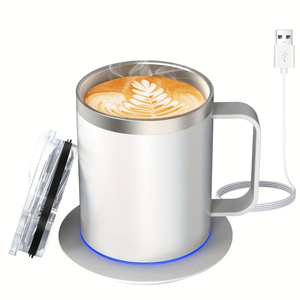 Tasse à café chauffante sans fil à commande intelligente - Product Image 1