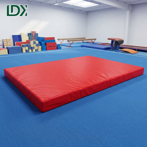 Tapis d'atterrissage antidérapant pour gymnastique, rembourrage de sécurité standard pour les programmes sportifs scolaires et les exercices des étudiants - Product Image 1