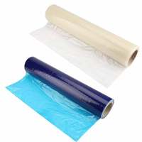 Film de protection temporaire auto-adhésif de 35 microns, protection de tapis, rouleau