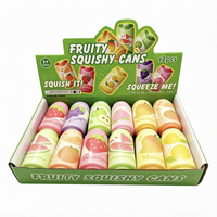 Canette de Fruits Simulés, Facile à Presser, Canette de Boisson en PU à Rebond Lent, Jouet de Décompression, Jouet Anti-Stress et Relaxant, Vente en Gros