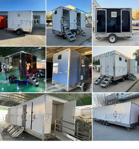 <span class=keywords><strong>Remorque</strong></span> portable de luxe toilettes avec douche WC toilettes design moderne grand <span class=keywords><strong>prix</strong></span> pour les événements en plein air Chine salle de bain mobile de luxe - Product Image 6