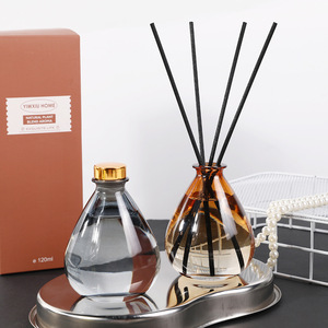 Colorful <b>Reed</b> <b>Diffuser</b> Bottle 120ml Scented Fragrance For Home Living Room Bedroom Decor - Product Image 3