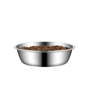 Mangkuk Liner mangkuk hewan peliharaan baja tahan karat mangkuk anjing perlengkapan hewan peliharaan mangkuk kucing - Product Image 1