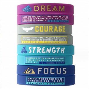 NUEVA Pulsera de Silicona Personalizada de Diseño OEM Ecológico, Suministro de Fábrica, Pulsera de Goma de Moda Personalizada - Product Image 1