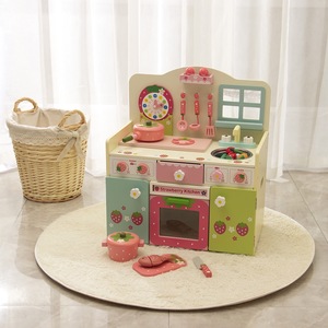 Juego <span class=keywords><strong>de</strong></span> juguetes <span class=keywords><strong>de</strong></span> cocina <span class=keywords><strong>para</strong></span> niños, estufa <span class=keywords><strong>de</strong></span> madera <span class=keywords><strong>para</strong></span> bebés, utensilios <span class=keywords><strong>de</strong></span> cocina, educativos <span class=keywords><strong>para</strong></span> niños y <span class=keywords><strong>niñas</strong></span> transfronterizos - Product Image 2