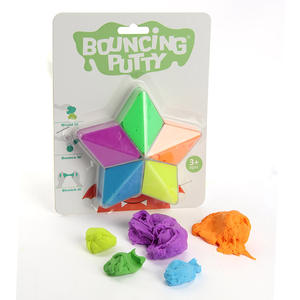 Vendita all'ingrosso 6 colori Super leggera argilla sicura Non tossica che rimbalza stucco ben tratto magia Playdough & melma fai da te giocattoli educativi - Product Image 5