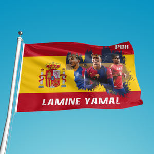 Banderas de <span class=keywords><strong>España</strong></span> 2026 para el Mundial de Fútbol, 3x5 pies, 100% Poliéster, Duraderas para Exteriores, Bandera Personalizada de Curazao - Product Image 2