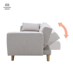Divani-sofá convertible de 2 plazas, <span class=keywords><strong>cama</strong></span> futón plegable, convertible <span class=keywords><strong>en</strong></span> <span class=keywords><strong>cama</strong></span> - Product Image 5