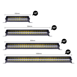 Sản xuất tại Trung Quốc off road Đèn <span class=keywords><strong>LED</strong></span> thanh ánh sáng của Rally xe off road đèn 42 "đôi hàng không khung và crewless siêu sáng - Product Image 3