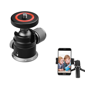 Mini <span class=keywords><strong>rotule</strong></span> <span class=keywords><strong>360</strong></span>° °   Support de trépied pour appareil photo avec vis 1/4, adaptateur rotatif universel pour appareil photo reflex numérique et caméra DV, vente en gros, personnalisation possible - Product Image 3