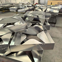 Panneaux de plafond en aluminium 3D géométriques, design quadrillé en nid d'abeille, ignifuges, pour la décoration intérieure commerciale moderne