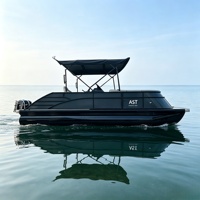 Bateau ponton spacieux de 20 pieds, idéal pour la pêche, le surf et les fêtes barbecue à bord