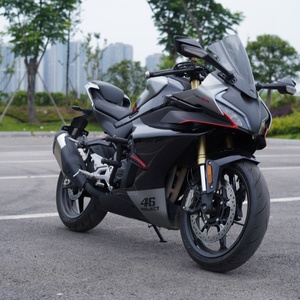 Phụ kiện xe máy, thanh bảo vệ chống đổ, thép carbon, giảm xóc kép, bảo vệ đầu xe cho CFMOTO 450SR - Product Image 6