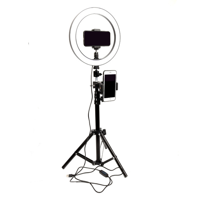 6-Inch Ring Light with Tripod Perfect Photographic Lighting Solution for Phone Videos Led Circle Ring Light With Tripod 50CM