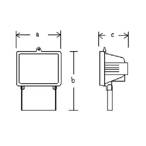Đèn Chiếu Sáng Hồng Ngoại 850nm Chống Nước Ngoài Trời 80M S-LD131 - Product Image 3