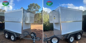 Remorque mobile d'entreposage frigorifique économe en énergie personnalisable remorques de cargaison et d'utilité pour la <span class=keywords><strong>location</strong></span> et la vente - Product Image 5