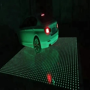 Sàn 3D Gương <span class=keywords><strong>Magic</strong></span> Abyss Ánh Sáng Sân Khấu Thay Đổi Đầy Màu Sắc Gạch Lát Sàn Khiêu Vũ Bảng Điều Khiển Đèn Gạch Tứ Giác - Product Image 6