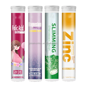 OEM integratore energetico VC tavoletta VC 1000mg <span class=keywords><strong>Ca</strong></span> Fe Zn Se multivitaminico vitamina c compresse effervescenti - Product Image 5