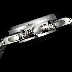 Top-grade PP 5980 stainless steel black dial <strong>chronograph</strong> <strong>automatic</strong> mechanical men's collectible wristwatch - Product Image 5