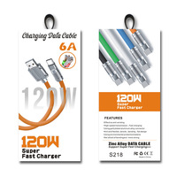 Nouveau câble de données USB de type C de charge rapide 120W 6A ligne de charge rapide pour iPhone iPad et pour iPod chargeur iPhone en Silicone liquide Ca