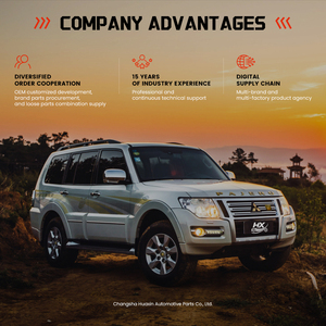 Tiras cromadas brillantes para parachoques delantero 6407A121 6407A122 para <span class=keywords><strong>Mitsubishi</strong></span> Pajero V93V97V98 V87 usadas para izquierda y derecha - Product Image 6
