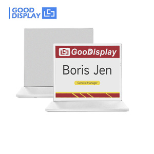 ป้ายกระดาษอิเล็กทรอนิกส์สี GooDisplay ขนาด 4.2 นิ้ว พร้อมฐานโลหะ ป้ายชื่อธุรกิจดิจิทัลแบบแก้ไขได้ DMPT042FB2 - Product Image 5