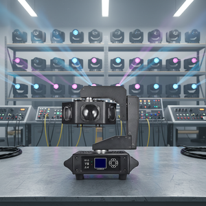 Vendita Diretta dalla Fabbrica: Testa Mobile Magnetica Singola con Effetto Strobo LED RGBW 6*40W per DJ, <span class=keywords><strong>Discoteca</strong></span> e Palcoscenico - Product Image 1