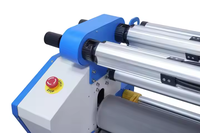 Laminateur à froid entièrement automatique 1700A, grand format, machine de lamination vinyle rouleau à rouleau à fusion à chaud