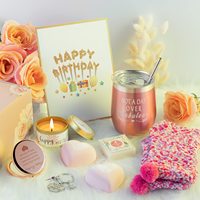 Coffret Cadeau Créatif en Métal Minimaliste Moderne avec Impression UV - Panier Cadeau pour Spa et Anniversaire