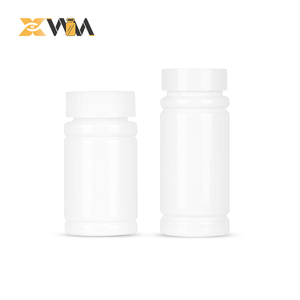 Opaque White PET Medicine Bottle 100-250ml Smooth Thread Mouth for Health &amp; Wellness Products Container - Product Image 3