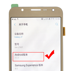 Pantalla LCD de Repuesto para Móvil, Pantalla AMOLED <span class=keywords><strong>J7</strong></span> para <span class=keywords><strong>Samsung</strong></span> J700, Venta al por Mayor en China - Product Image 2