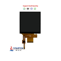 4 Zoll IPS TFT LCD ST7796 SPI MCU RGB-Schnittstelle Hochhelligkeits-Quadrat-Touchscreen mit Kapazitivem Touch 320*320 Auflösung