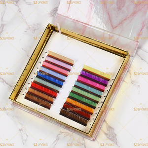 Extension de cils individuels, colorées, vente en <span class=keywords><strong>gros</strong></span>, nouveauté <span class=keywords><strong>2022</strong></span> - Product Image 3