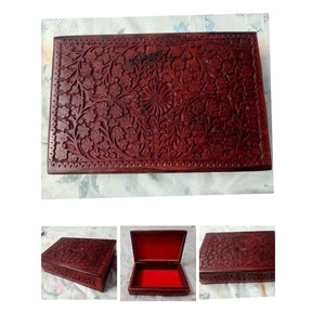 Excellent Quality Wooden Jewelry Organizer Box With Compact Design For Travel Storage Of <b>Rings</b> Earrings Necklace <b>Indian</b> Supplier - Product Image 1