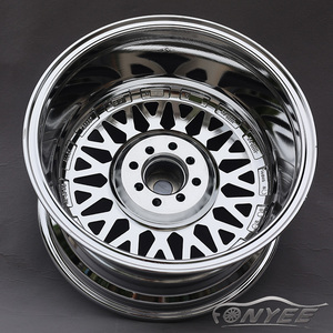 Mâm xe hơi hợp kim đa chấu sâu lòng mạ crôm F80135 BB Sport 14 15 16 17 18 19 inch 4X100/114.3 5X112/120 - Product Image 4